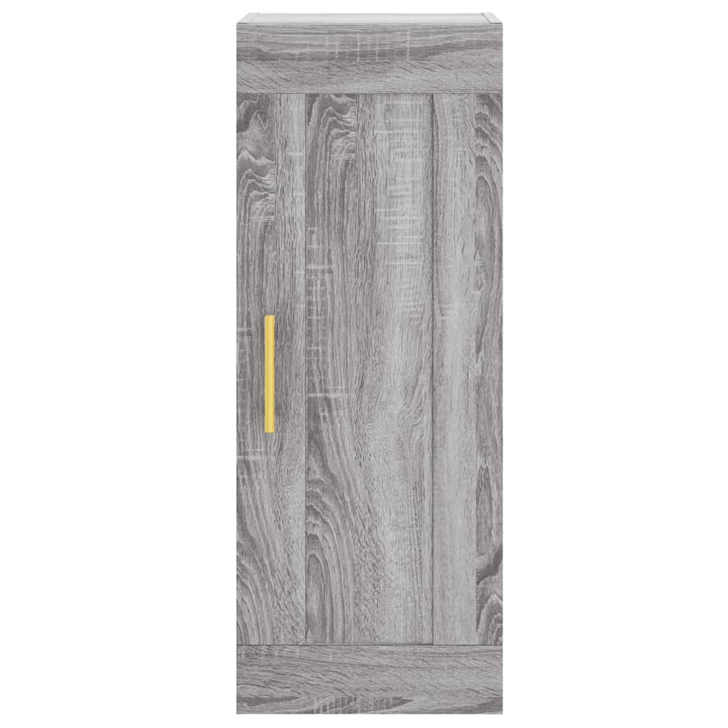 Wall Mounted Cabinet 34.5X34X90 Cm Engineered Wood