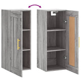 Wall Mounted Cabinet 34.5X34X90 Cm Engineered Wood