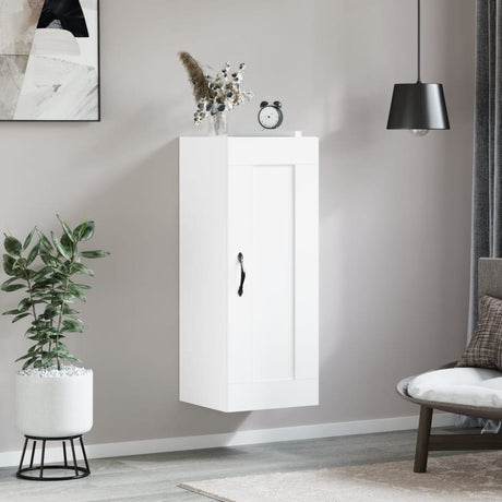 Wall Mounted Cabinet 34.5X34X90 Cm Engineered Wood