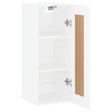 Wall Mounted Cabinet 34.5X34X90 Cm Engineered Wood