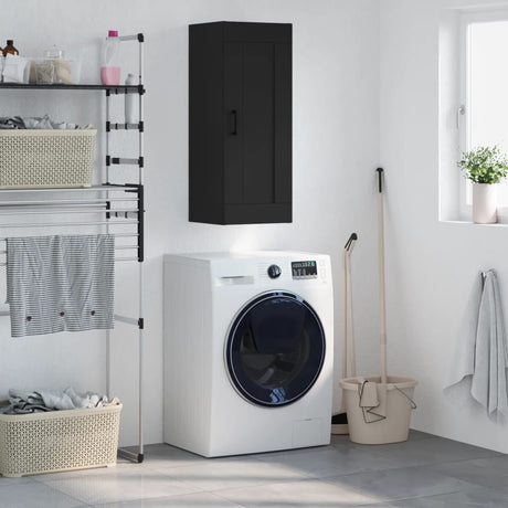 Wall Mounted Cabinet 34.5X34X90 Cm Engineered Wood