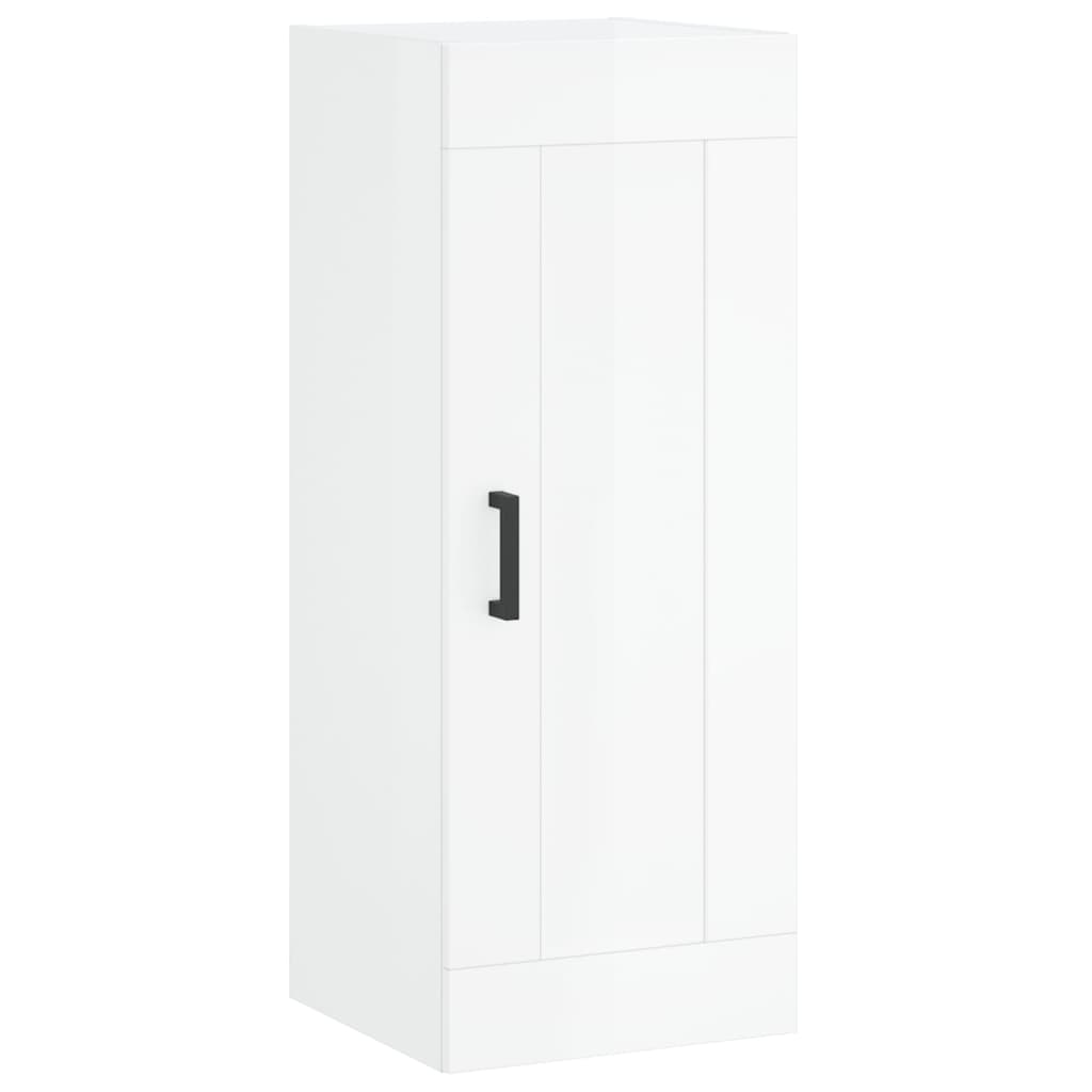 Wall Mounted Cabinet 34.5X34X90 Cm Engineered Wood