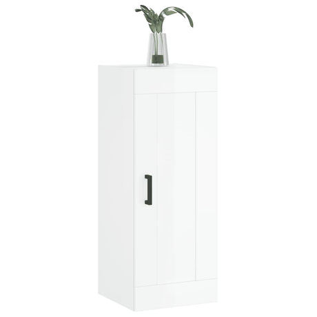 Wall Mounted Cabinet 34.5X34X90 Cm Engineered Wood