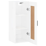 Wall Mounted Cabinet 34.5X34X90 Cm Engineered Wood