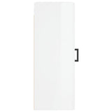 Wall Mounted Cabinet 34.5X34X90 Cm Engineered Wood