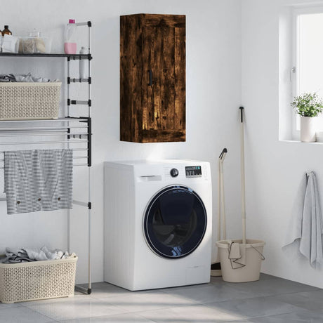 Wall Mounted Cabinet 34.5X34X90 Cm Engineered Wood