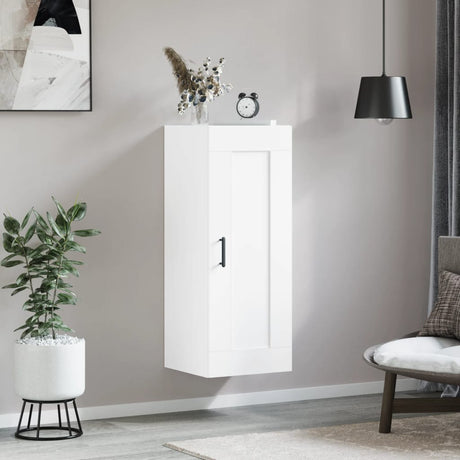 Wall Mounted Cabinet 34.5X34X90 Cm Engineered Wood