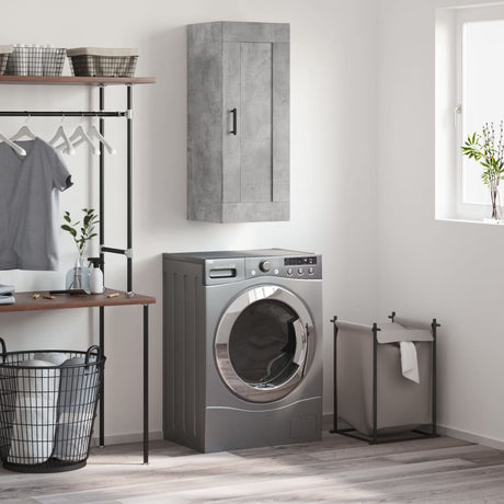 Wall Mounted Cabinet 34.5X34X90 Cm Engineered Wood