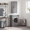 Wall Mounted Cabinet 34.5X34X90 Cm Engineered Wood