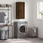 Wall Mounted Cabinet 34.5X34X90 Cm Engineered Wood