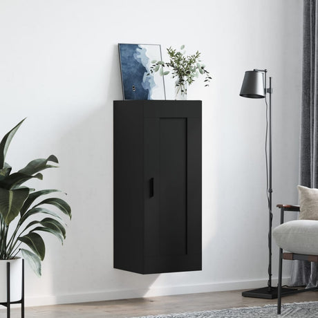 Wall Mounted Cabinet 34.5X34X90 Cm Engineered Wood
