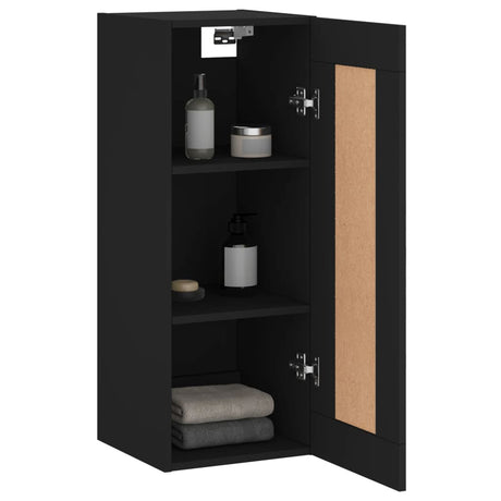 Wall Mounted Cabinet 34.5X34X90 Cm Engineered Wood