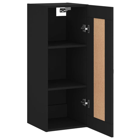 Wall Mounted Cabinet 34.5X34X90 Cm Engineered Wood