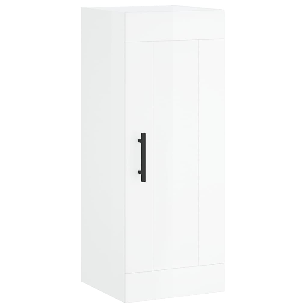 Wall Mounted Cabinet 34.5X34X90 Cm Engineered Wood