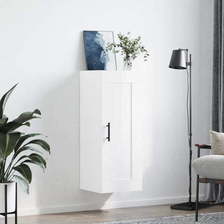 Wall Mounted Cabinet 34.5X34X90 Cm Engineered Wood