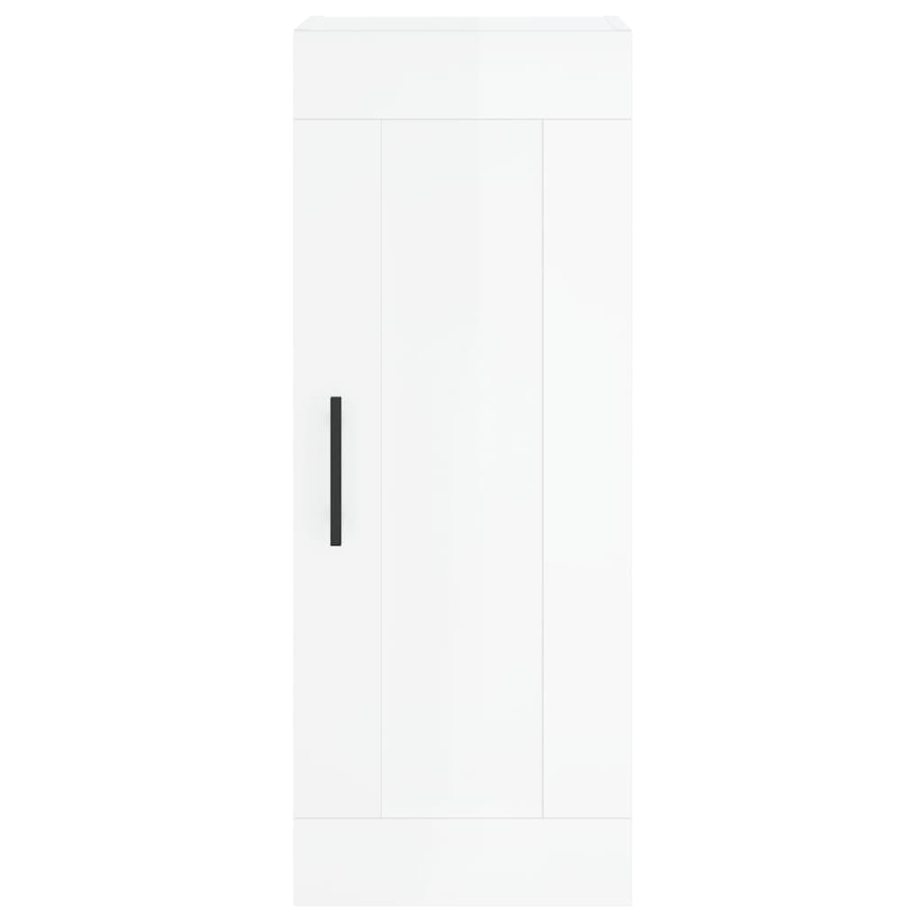 Wall Mounted Cabinet 34.5X34X90 Cm Engineered Wood
