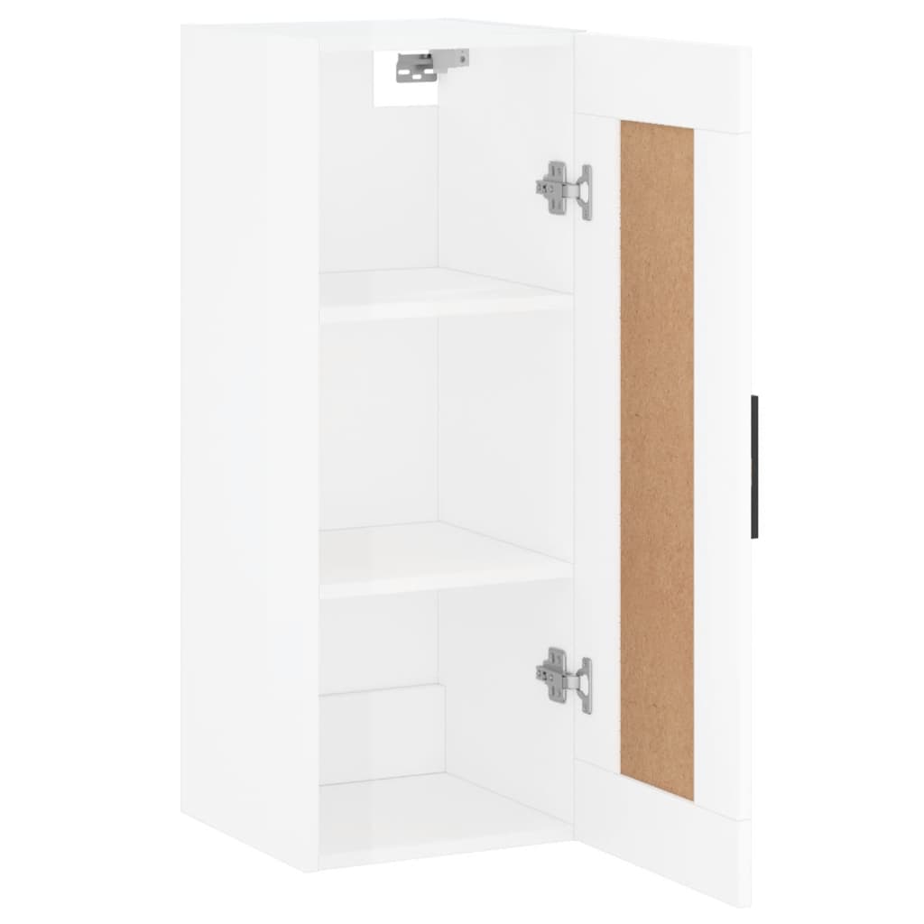 Wall Mounted Cabinet 34.5X34X90 Cm Engineered Wood