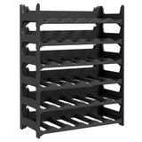 Wine Rack For 36 Bottles Pp Stackable
