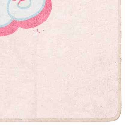 Kids' Rug 160X230 Cm Unicorn Washable Anti Slip