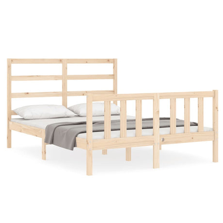 Bed Frame Without Mattress Solid Wood Pine