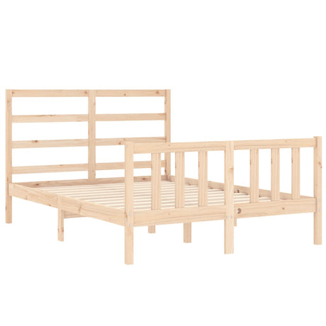Bed Frame Without Mattress Solid Wood Pine