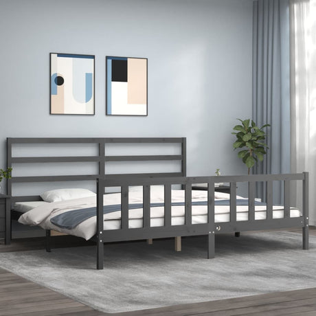 Bed Frame Without Mattress Solid Wood Pine
