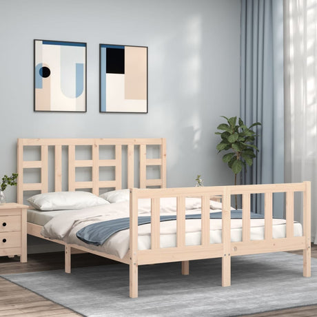 Bed Frame Without Mattress Small Single Solid Wood Pine