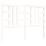 Bed Frame without Mattress White 140x200 cm Solid Wood Pine