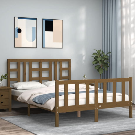 Bed Frame Without Mattress Small Single Solid Wood Pine