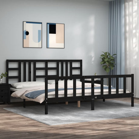 Bed Frame Without Mattress Small Single Solid Wood Pine