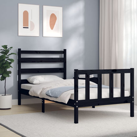Bed Frame Without Mattress Small Single Solid Wood Pine