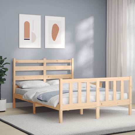 Bed Frame Without Mattress Small Single Solid Wood Pine