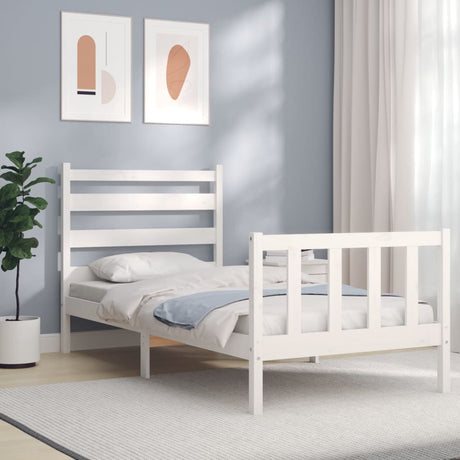 Bed Frame Without Mattress Small Single Solid Wood Pine