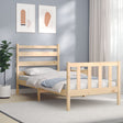 Bed Frame Without Mattress Small Single Solid Wood Pine