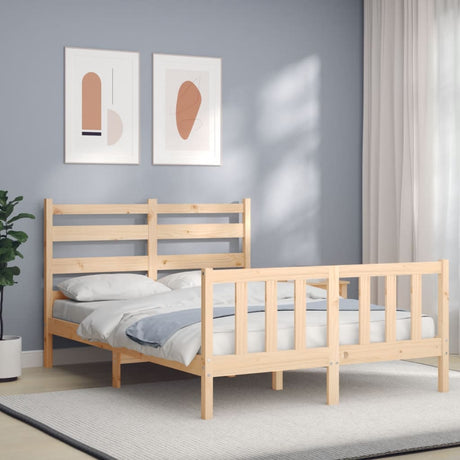 Bed Frame Without Mattress Small Single Solid Wood Pine