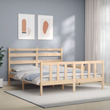 Bed Frame Without Mattress Small Single Solid Wood Pine
