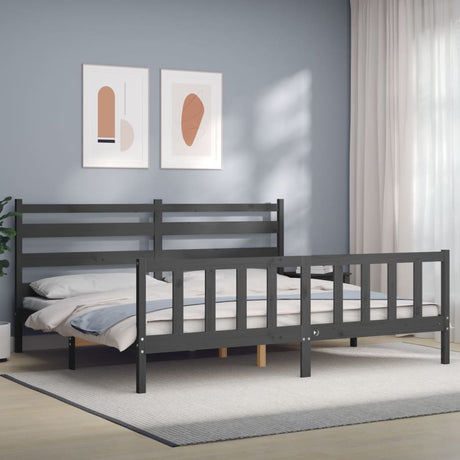 Bed Frame Without Mattress Small Single Solid Wood Pine