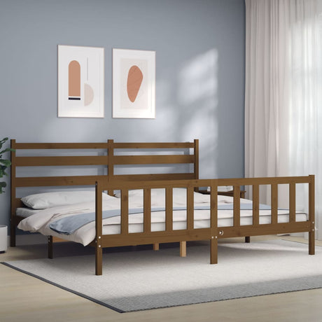 Bed Frame Without Mattress Small Single Solid Wood Pine