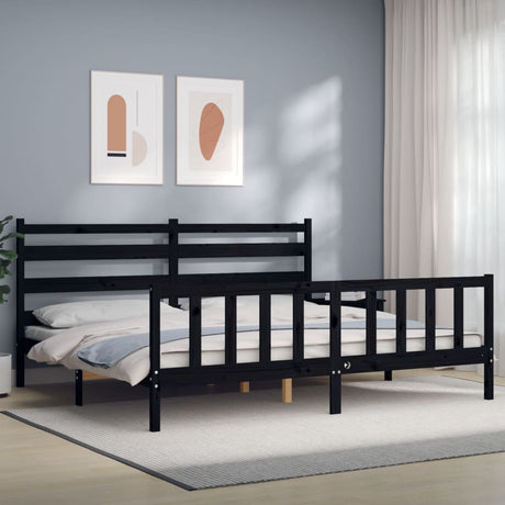 Bed Frame Without Mattress Small Single Solid Wood Pine