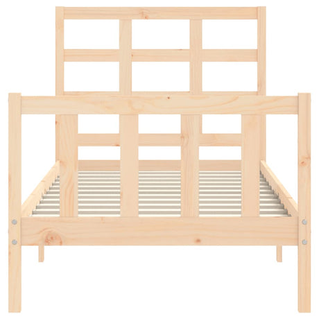 Bed Frame Without Mattress Small Single Solid Wood Pine