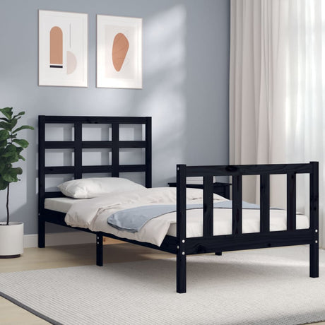 Bed Frame Without Mattress Small Single Solid Wood Pine