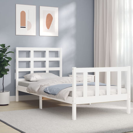 Bed Frame Without Mattress Small Single Solid Wood Pine