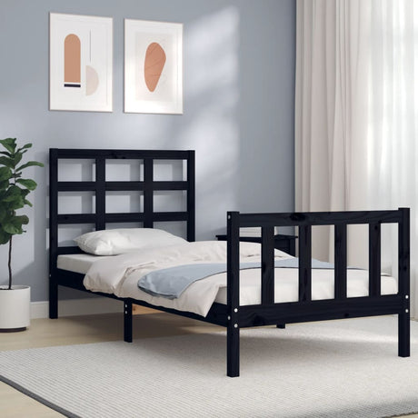 Bed Frame Without Mattress Small Single Solid Wood Pine