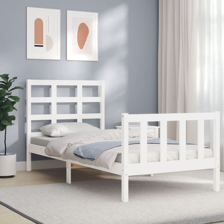 Bed Frame Without Mattress Small Single Solid Wood Pine