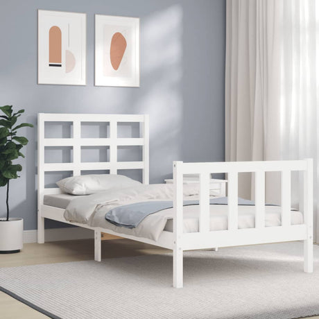 Bed Frame Without Mattress Small Single Solid Wood Pine
