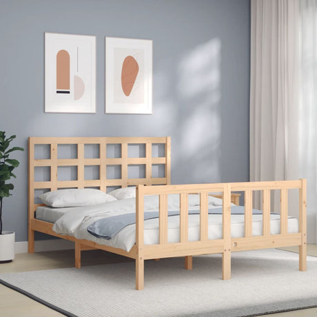 Bed Frame Without Mattress Small Single Solid Wood Pine