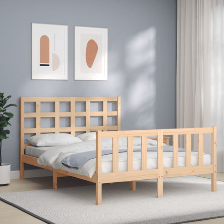 Bed Frame Without Mattress Small Single Solid Wood Pine