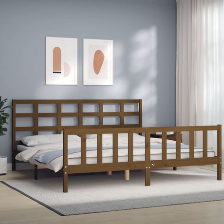 Bed Frame Without Mattress Small Single Solid Wood Pine