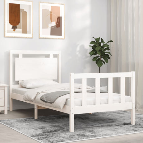 Bed Frame Without Mattress Small Single Solid Wood Pine