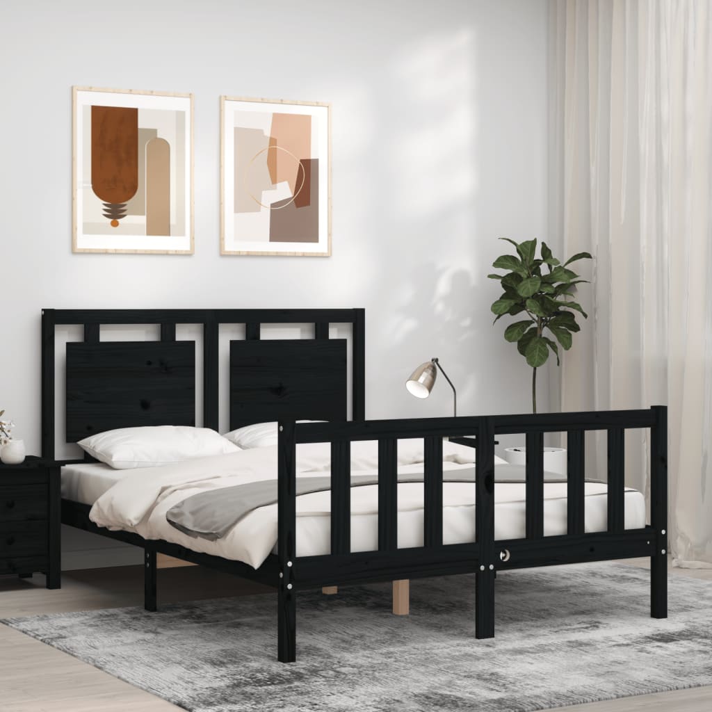 Bed Frame Without Mattress Small Single Solid Wood Pine